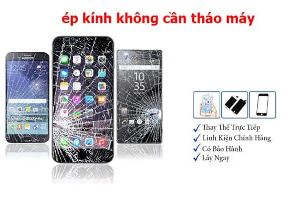 ép kính màn hình điện thoại